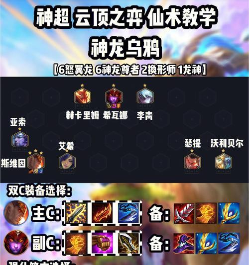 打造S7.5最强龙神刺客阵容（如何制霸云顶之弈S7.5版本）