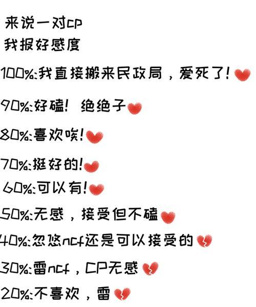 心灵战争中的好感度系统（以游戏为主）