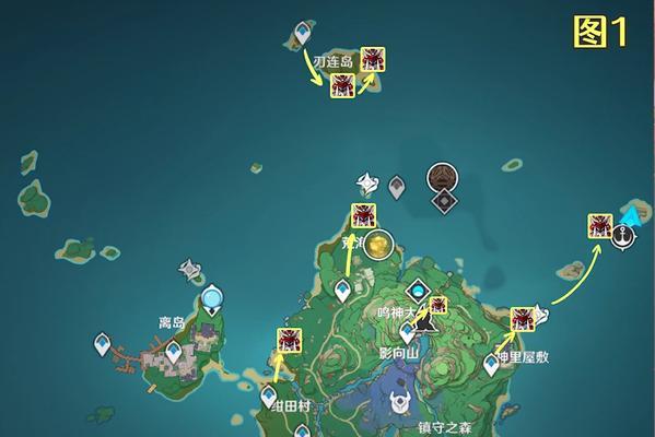 原神吉盖克斯刷新位置一览（寻找吉盖克斯的秘密隐藏地）