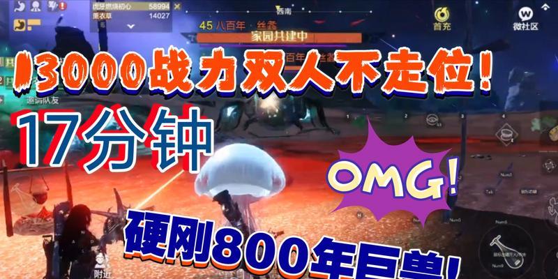 《以妄想山海打百年巨兽——掌握战力百年巨兽单刷技巧》（游戏中单刷百年巨兽的实用技巧与策略解析）