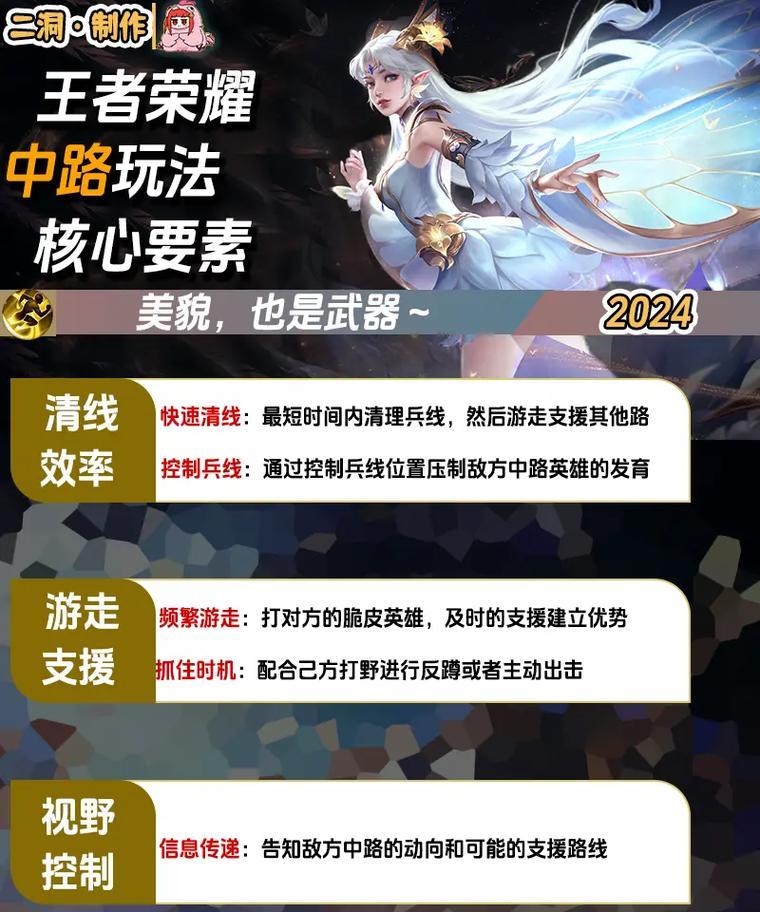 王者荣耀中路玩法有哪些？
